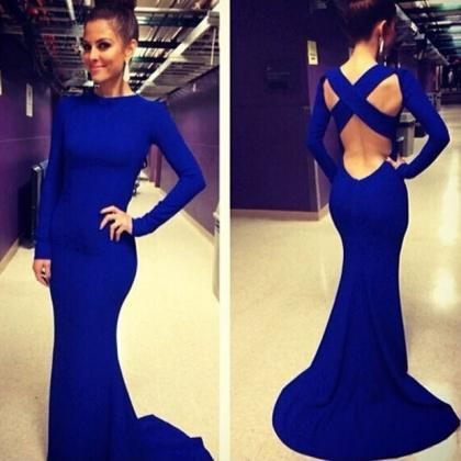 Fashion Women Long Sleeve Prom Ball Cocktail Party..