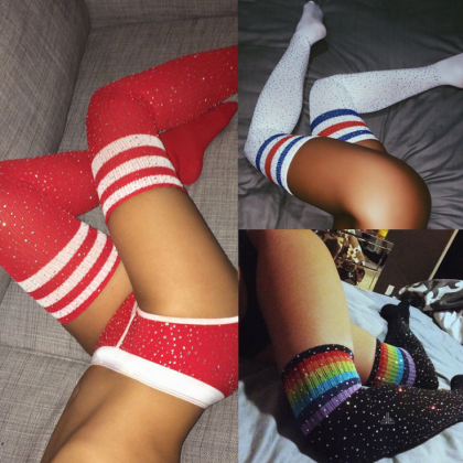 Women Sexy Striped Socks