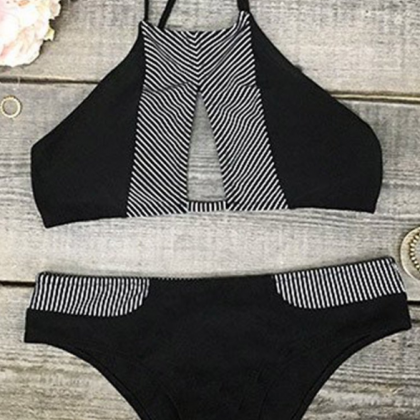 2018 Sexy Printed Two-piece Bikini Swimsuit