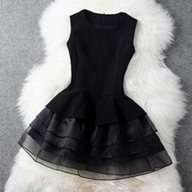Fashion Sleeveless Vest Dress