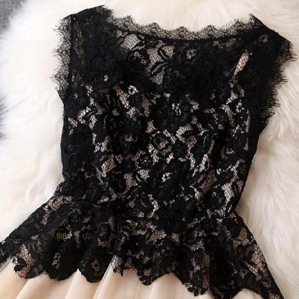 Sexy Black Lace Dress