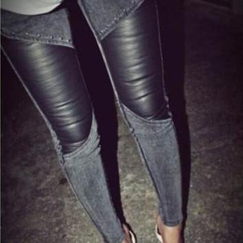 Sexy Black Long Pants