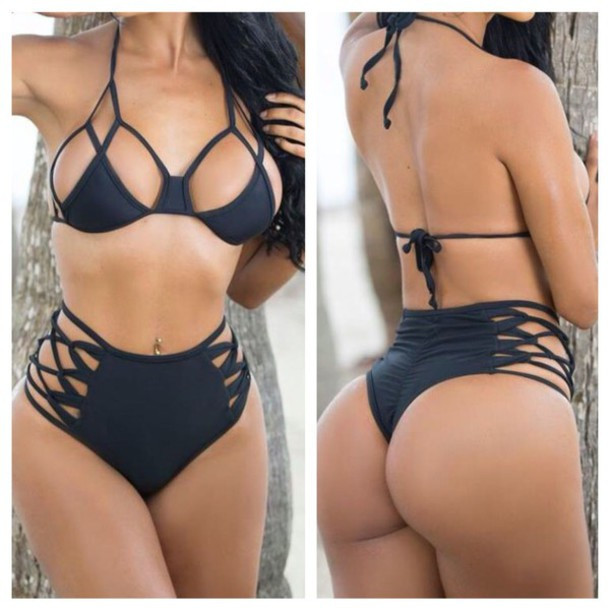 Sexy Black Bikini Swimwear